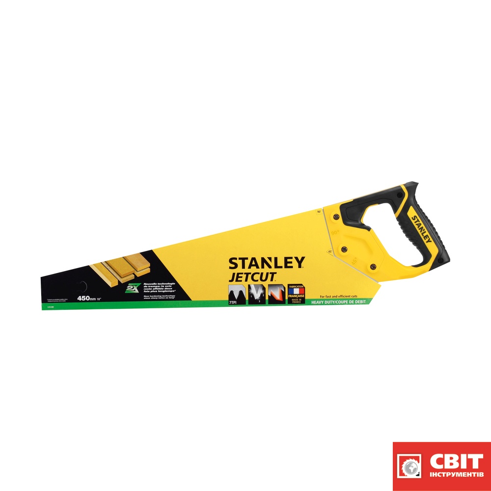 Ножівка Stanley Jet-Cut SP 450 мм 2-15-283 2-15-283 фото