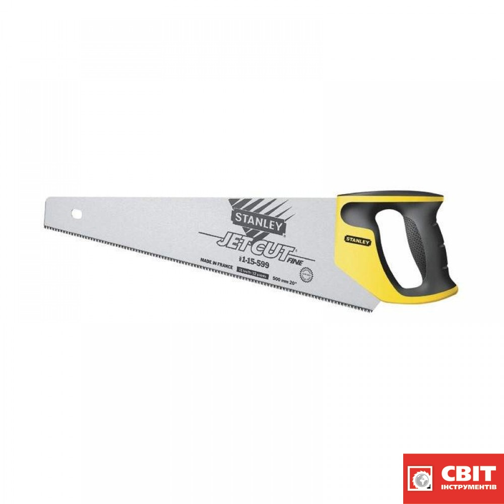 Ножівка Stanley Jet-Cut Fine 500 мм 2-15-599 2-15-599 фото