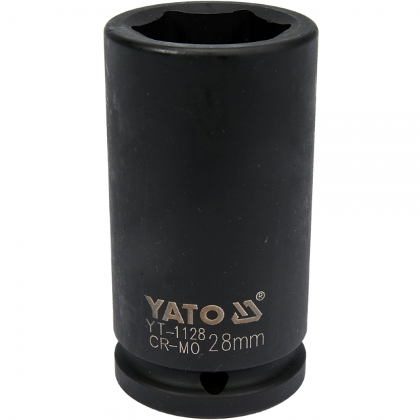 Головка 6-гранна YATO YT-1128 ударна подовжена 28мм 3/4" YT-1128 фото