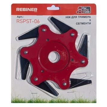 Косильний диск 6-ти сегментний для бензокоси Rebiner