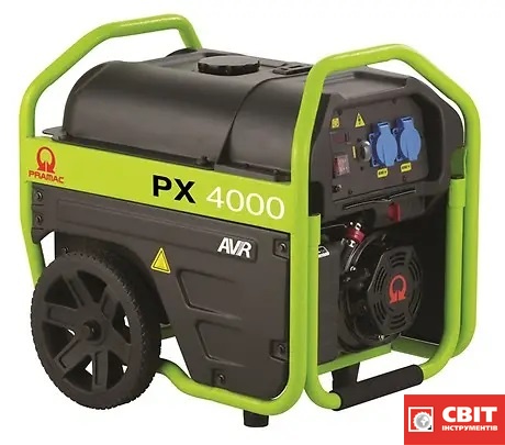 Генератор бензиновий 2.7 кВт PRAMAC PX 4000 PX 4000 фото