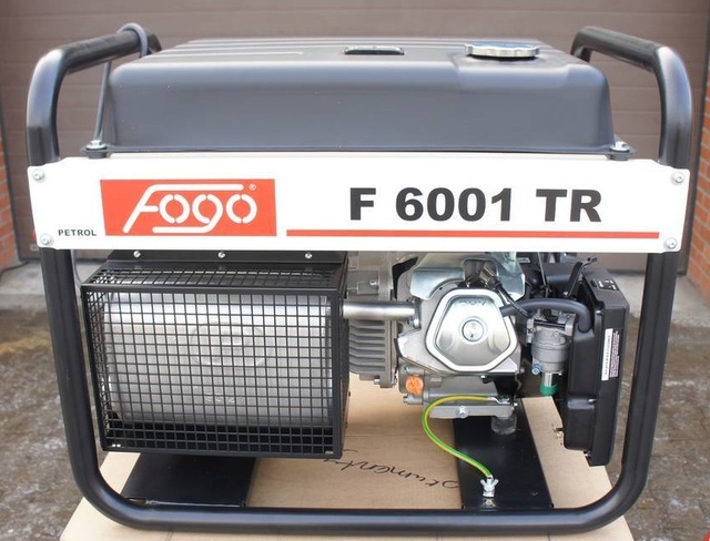 Генератор бензиновий 1ф 6 кВт FOGO F6001TR F6001TR фото
