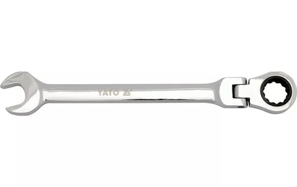 Ключ YATO YT-1685 ріжково-накидний 19*245мм Cr-V шарнір 5906083916854 фото