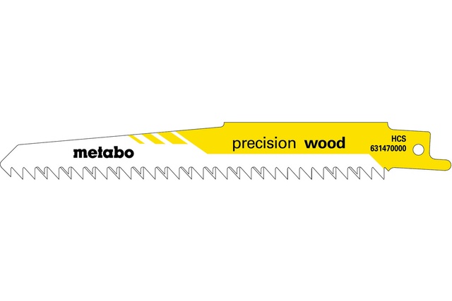 Полотно пилкове для шабельних пил Metabo «PRECISION WOOD», 150 X 1,25 мм 631120000 631120000 фото