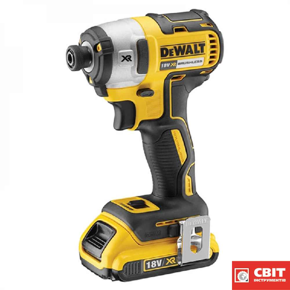 Набір акумуляторних інструментів DeWALT DCK384P2T 2ак+зар.18W з АКБ і ЗП в компл DCK384P2T фото