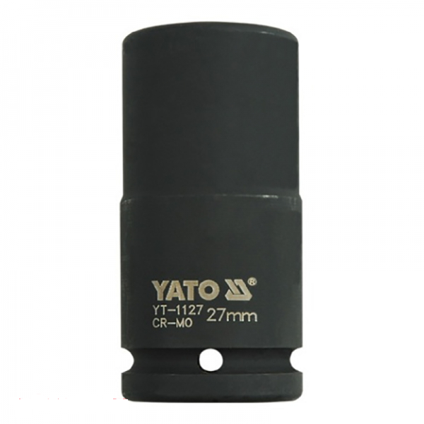 Головка 6-гранна YATO YT-1127 ударна подовжена 27мм 3/4" YT-1127 фото