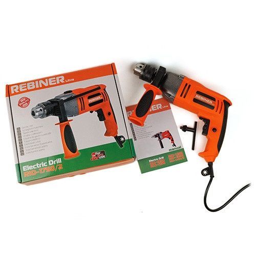 Дриль ударний Rebiner RID-1750 двошвидкісний